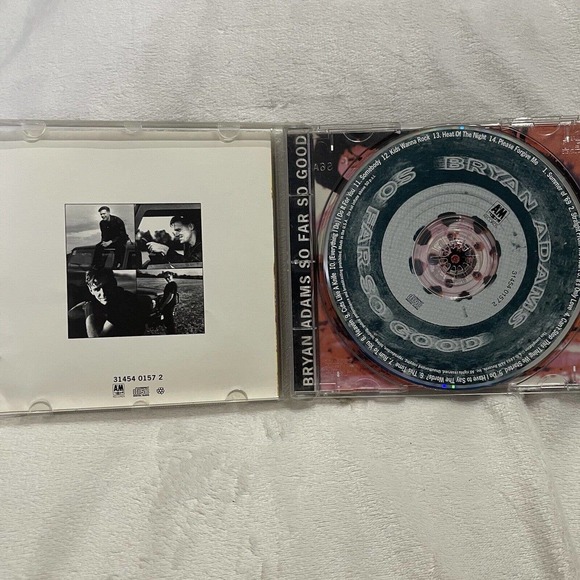 So Far So Good by Bryan Adams (CD, 1993) - Picture 2 of 3